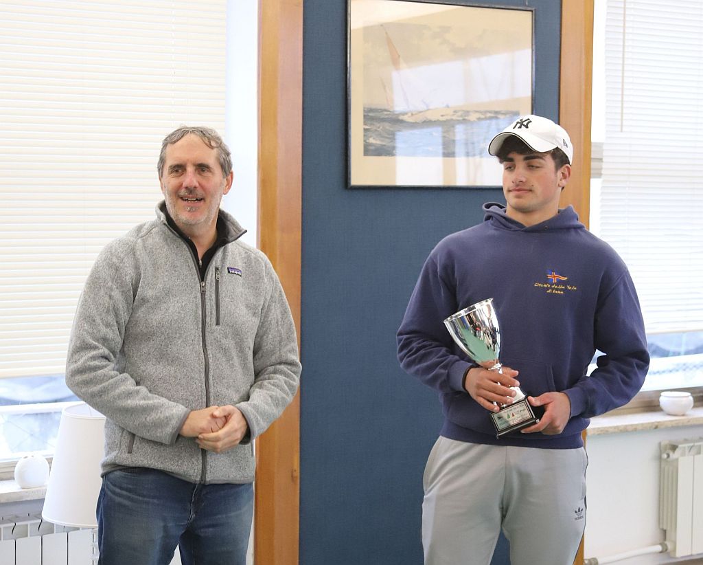 20260118 Zonale ILCA Premiazione Pietro Silvestro s