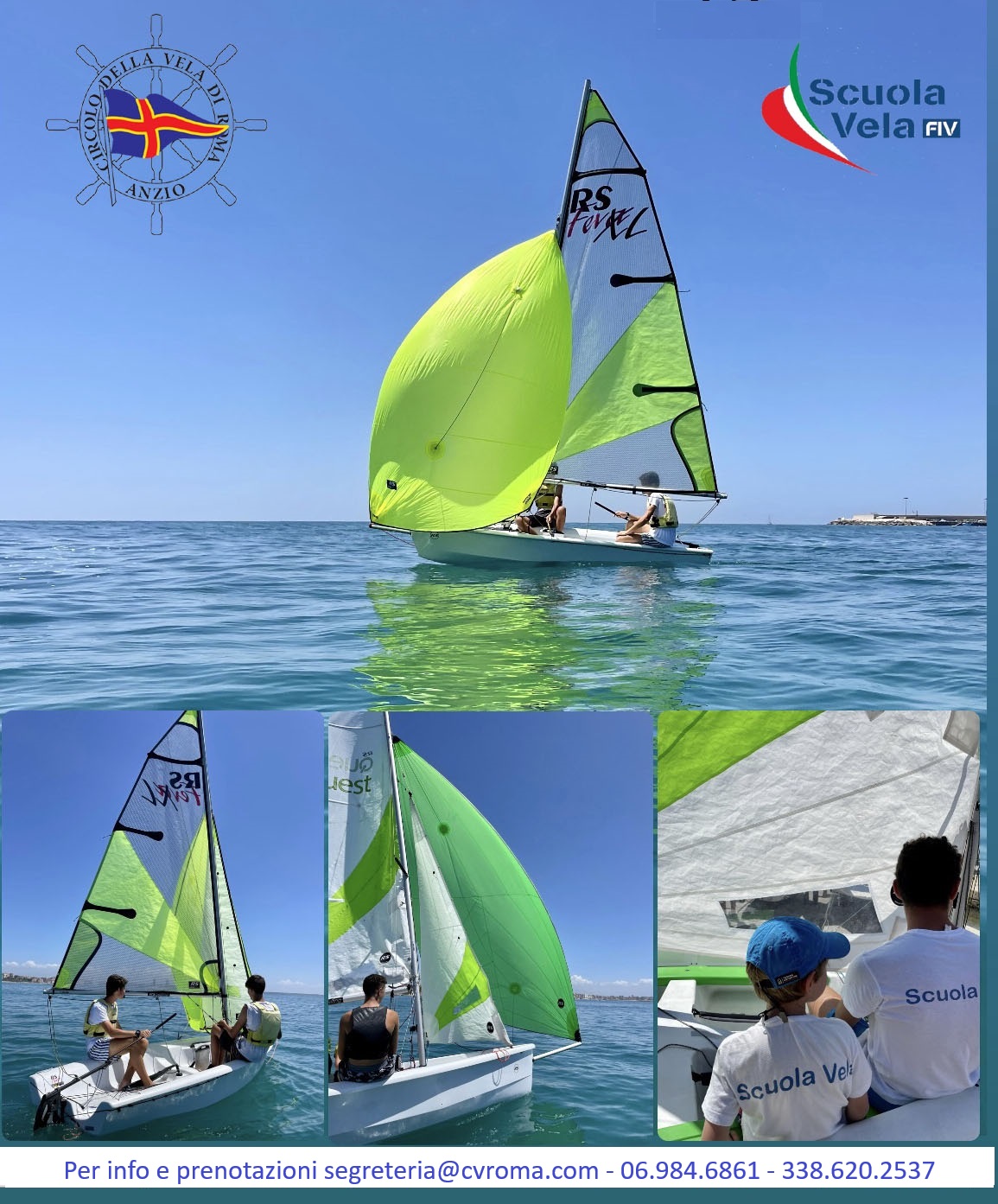 locandina scuola vela 2025